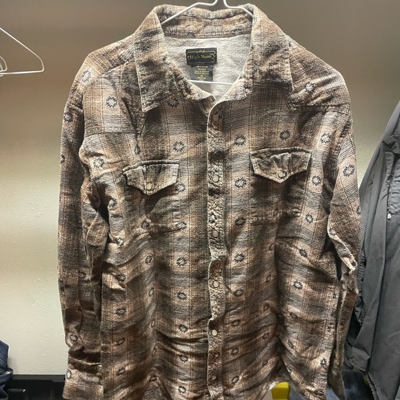 Western flannel snap shirt - Picture 1 of 4